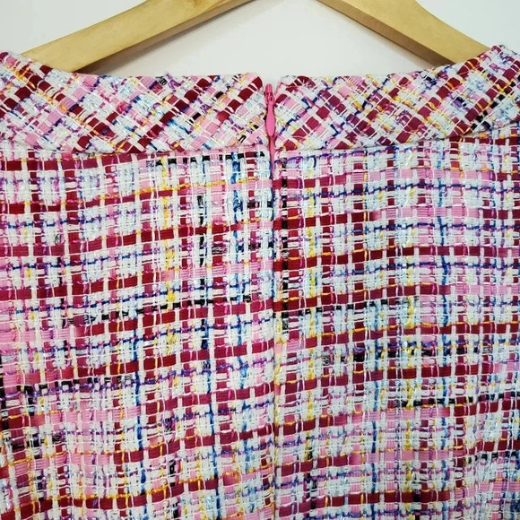 RSVP by Talbots RIBBON TWEED SHIFT DRESS Size 2P - Picture 7 of 10